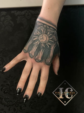 Hand and Finger Tattoos