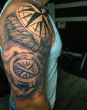 Half sleeve symbolizing finding  life’s direction