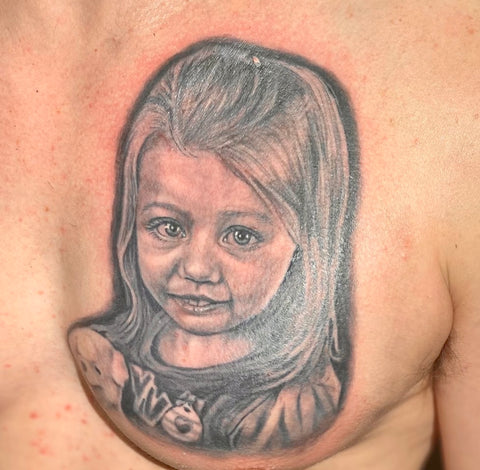 Portrait tattoo