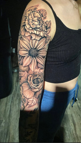 Floral sleeve